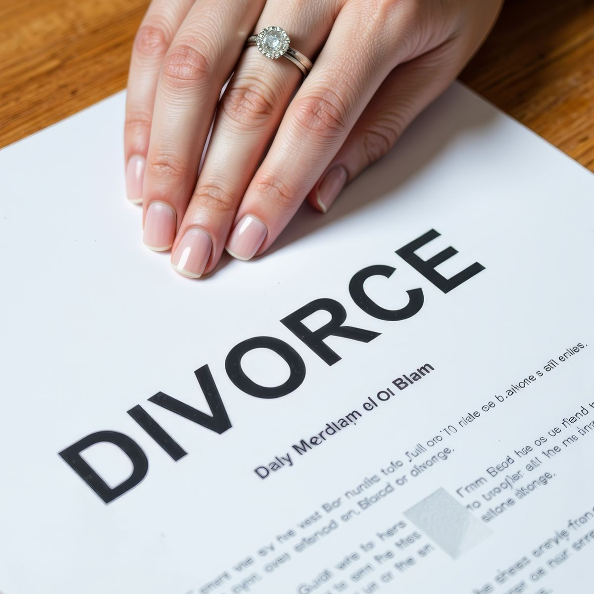 Divorce Problem